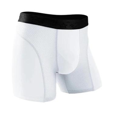 Imagem de Cuecas Boxer Esportivas Masculinas Extra Longas E Respiráveis, Tamanho