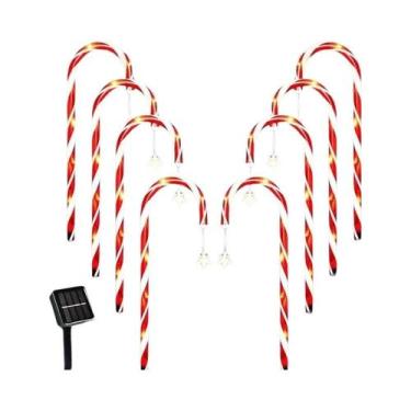 Imagem de Luzes De Natal Solares Impermeáveis Para Jardim Ao Ar Livre, Conjunto 