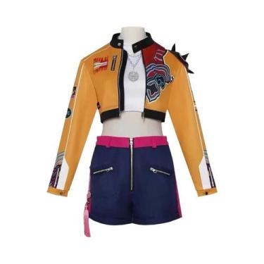 Imagem de Fantasia De Cosplay K-POP Rumi Para Crianças, Roupa De Halloween Para 