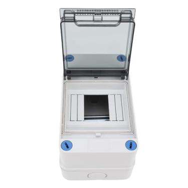 Imagem de Garosa Caixa de Distribuição de 4 Vias, Caixa de Junção de Energia Em Trilho DIN para Estação de Carregamento de Painel Solar EV, Elétrico Interno e Externo