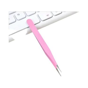 Imagem de Pinça multifuncional de ponta reta e curvada para scrapbooking, pinça 