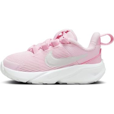 Imagem de Nike Tênis infantil unissex Star Runner 4 NN TD, Espuma rosa/cúpula branco-branco, 19.5 EU