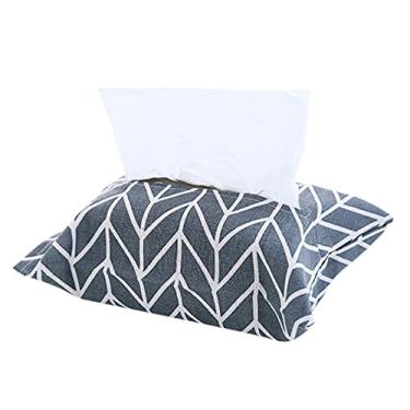 Imagem de Capa para Porta Caixa de Papel Tissues Apoio Guardanapo Organizador Armazenamento Banheiro Recipiente Higiênico Toalhas Mão Casa Escritório Carro Disp