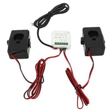 Imagem de Generic Monitor de Energia Inteligente Com Sensores de Braçadeira CT 200A para Monitoramento Em Tempo Real do Consumo de Eletricidade, Controle Móvel para Aplicativo/SMART LIFE, Adequado para Uso