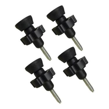 Imagem de Kit 4 Manipulos Para Portãozinho Portão Pet Grade De Proteção Cachorro