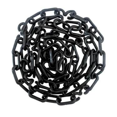 Imagem de Corrente De Plástico Para Água Calha Sinalização 100 Metros Elo Grande