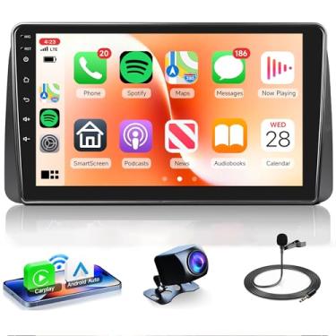 Imagem de Rádio de carro 4 núcleos 4G + 64G Android 13 para Dodge Grand Caravan 2008-2020 Chrysler Town & Country 2013-2016 Grand Voyager 2013-2016, Rimoody Wireless CarPlay Android Auto GPS 5G-WiFi Bluetooth