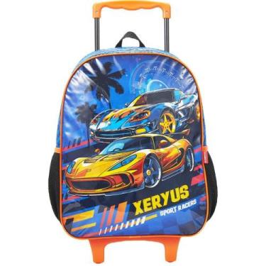 Imagem de Mochila Infantil com Rodinha Carros GR - Xeryus