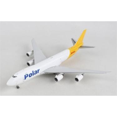 Imagem de ACE HOBBY Phoenix Polar Air Cargo(for DHL) for Boeing 747-8F N855GT 1:400 Aircraft Pre-Built Model