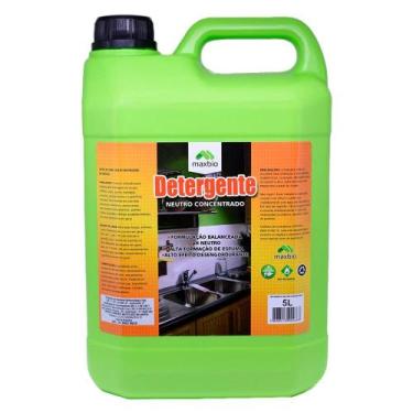 Imagem de Detergente Neutro Concentrado Economy 5 Litros Maxbio