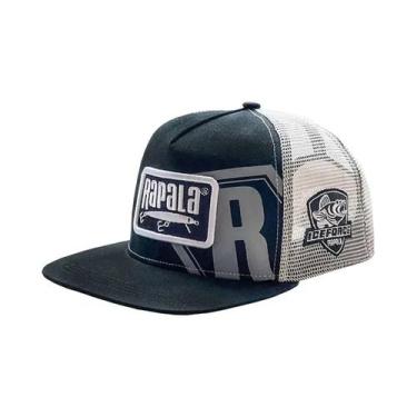 Imagem de Boné de Pesca Respirável e Ajustável Rapala - Viseira para Esportes ao