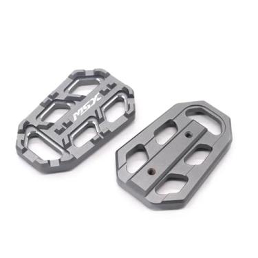 Imagem de Anti-derrapante Pedal dianteiro amplia extensão, extensor de almofada para grom125 msx125 msx125f msx grom 125 125sf(Gray B)