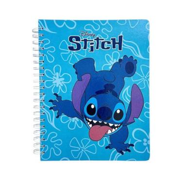 Imagem de Caderno Stitch Universitário 10 Matérias Capa Dura160 Folhas - Marca