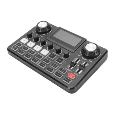 Imagem de Luocute Placa de Som USB Ao, Plug and Play Com Display LED e Tecnologia de Redução de Ruído, Bateria Integrada de 3600mAh para Gravação de Podcast de Transmissão Ao, PC, Telefone