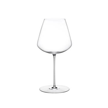 Imagem de Taça de vinho tinto NUDE Stem Zero Vertigo – Copo de vinho grande de cristal sem chumbo premium de 623 g – Taça de vinho elegante feita à mão para amantes de vinho tinto, taças de vinho de cristal
