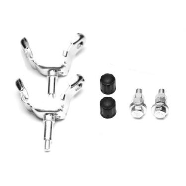 Imagem de Suporte para Adaptar Freio Pivo Traseiro Cantilever ou V-Brake Abraçad