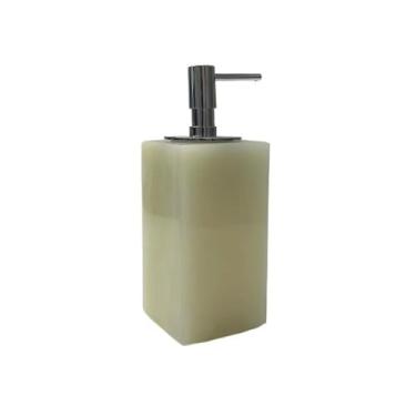 Imagem de Linda garrafa de loção de mármore dispensador de luxo leve gel de banho prensa sabão decoração de banheiro