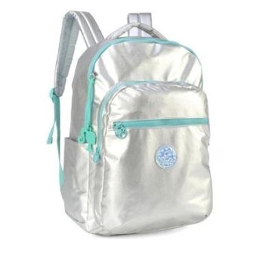 Imagem de Mochila de Costas Oficial BARBIE em Crinkle Metalizado-Unissex