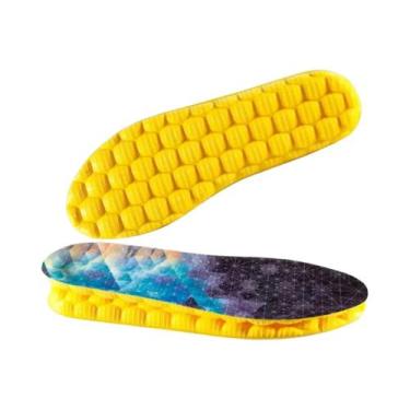 Imagem de Palmilhas Desodorantes Amarelas Para Homens, Para Tênis De Corrida, Al