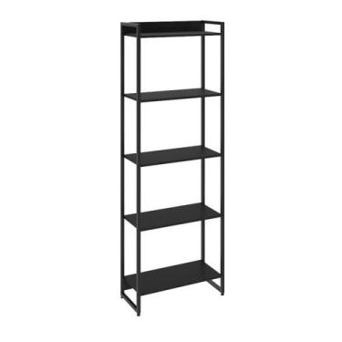 Imagem de Estante Studio III Preta 60 cm - Mobly