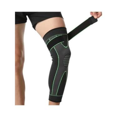Imagem de Protetor De Joelho Esportivo Masculino Elástico Pressurizado Para Fitn