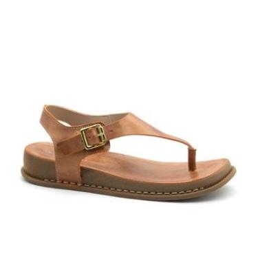 Imagem de SANDALIA PAPETE DE DEDO EM COURO ANDACCO RIVVA - 17133-Feminino