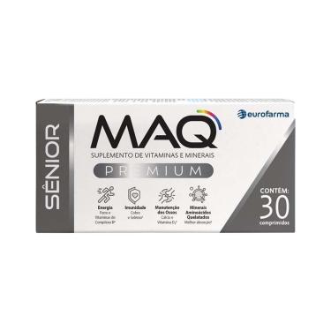 Imagem de Maq Sênior Premium Eurofarma 30 Comprimidos