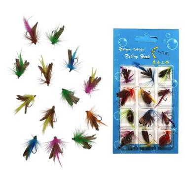 Imagem de Isca Pesca Mosca Artificial Pescaria Esportiva Peixe Captura Tucunare 