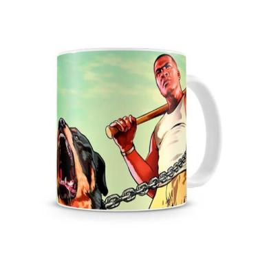 Imagem de Caneca GTA V Dog - Starnerd
