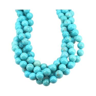 Imagem de Contas De Pedra Natural De Quartzo Transparente Redondas Soltas, Fio D