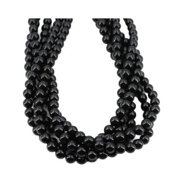 Imagem de Contas De Pedra Natural De Quartzo Transparente Redondas Soltas, Fio D