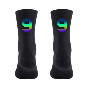 Imagem de Meias De Compressão Respiráveis Para Ciclismo Masculinas WEST BIKING, 