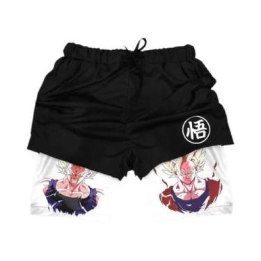 Imagem de Shorts De Corrida Masculinos De Dupla Camada, Secagem Rápida, Confortá