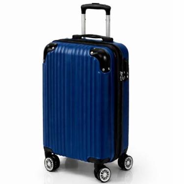 Imagem de Mala de Viagem Pequena de Bordo de Mão Estocasa 51x33x22 cm Rígida 4 R