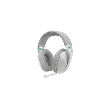 Imagem de Headset Gamer Sem Fio Logitech G321 LIGHTSPEED, Bluetooth, Compatível com PC, PS4, PS5 e Nintendo Switch, Branco - 981-001568