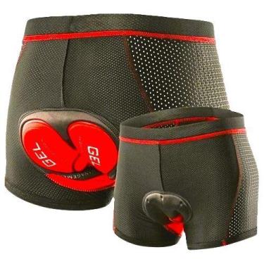 Imagem de Shorts ciclismo gel confort almofadado gel anti impacto Galera da Bike