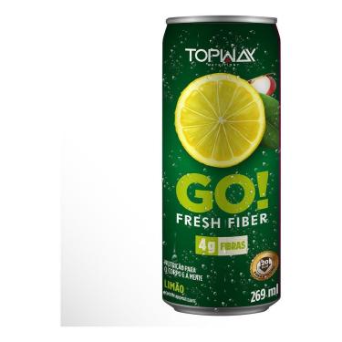 Imagem de Go fresh fiber refrigerante prebiótico limão lata 269ml-Unissex