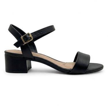 Imagem de Sandália Salto Baixo Quadrado Beira Rio Fivela 8345.602