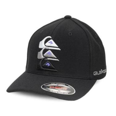 Imagem de Boné Quiksilver Emb Three Logo Black-Masculino