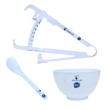 Imagem de Kit Adipômetro + Cubeta + Espátula - RMC