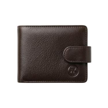 Imagem de Carteira Masculina Couro Legítimo Bécalos Porta Cartões CNH, Marrom