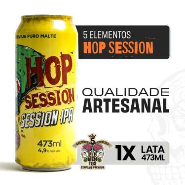 Imagem de Cerveja Hey Ho Hop Session IPA 5 Elementos Lata 473ml