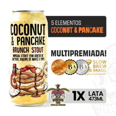 Imagem de Cerveja Artesanal 5 Elementos Coconut Pancake Lata 473ml