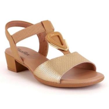 Imagem de Sandália Feminina Usaflex MM0801 Salto Bloco-Feminino