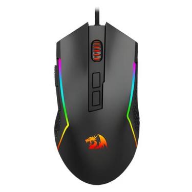Imagem de Mouse Gamer Redragon Trident Lite RGB 8000dpi 7 Botões Macro Ergonômic