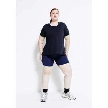 Imagem de Camiseta Esportiva Feminina Manga Curta Easy Dry - Hering Sports, XG, 