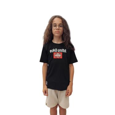 Imagem de Camiseta Ecko Unltd Básica Juvenil Original Branding Trad-Masculino