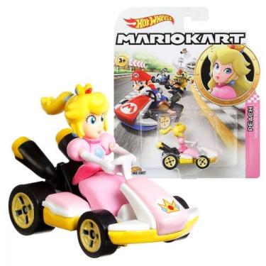 Imagem de Hw Princess Peach Mario Kart 1:64 2022 - Hot Wheels Gbg28