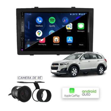 Imagem de Multimídia MP10 CarPlay e Android Auto Captiva 2008 A 2016 - First Opt