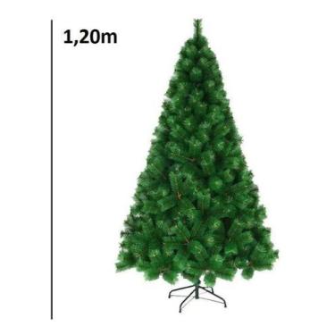 Imagem de Árvore Pinheiro Verde De Natal Luxo 1,20m 170 Galhos A0212E - Chibrali